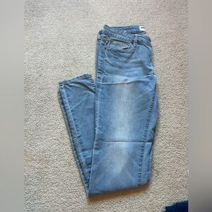 Garage Light Blue Skinny Jeans